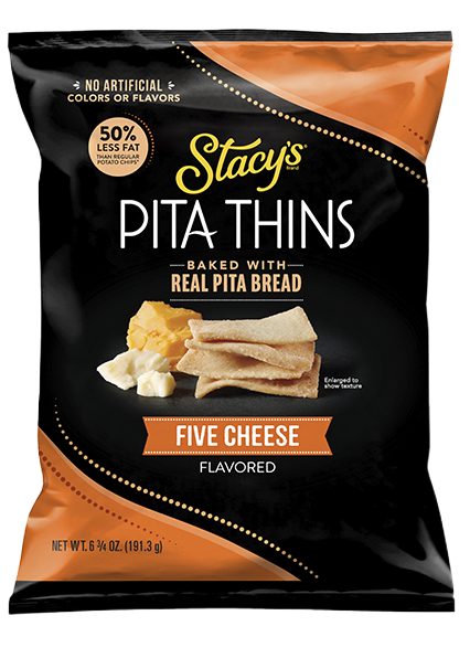 Bag of Stacy's® 5 Cheese Pita Thins 