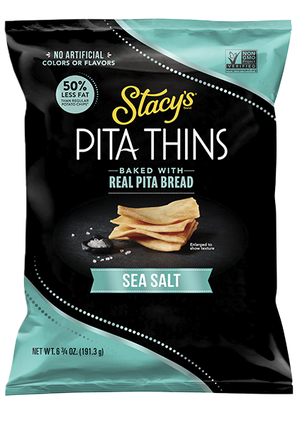 Bag of Stacy's® Sea Salt Pita Thins 