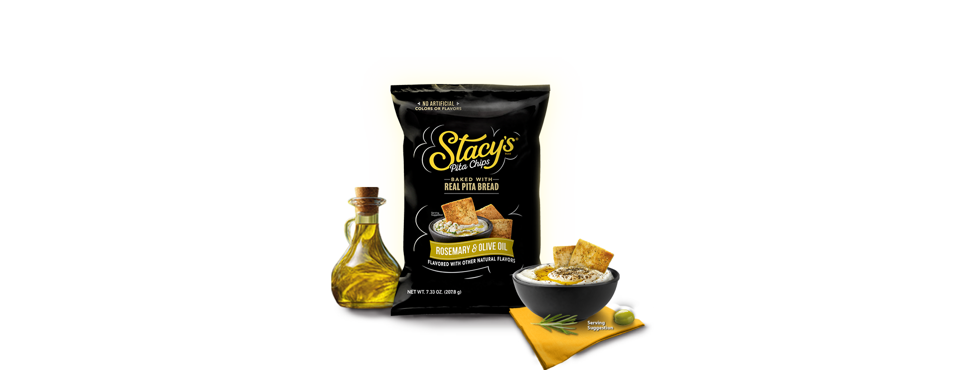 Stacy's® Rosemary & Olive Oil Flavored Pita Chips