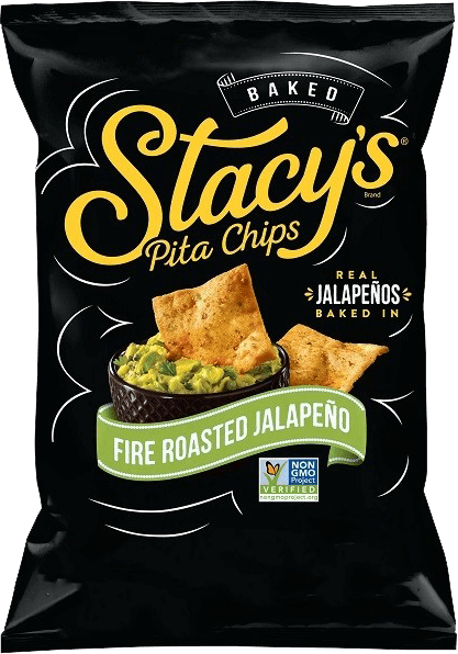 Bag of Stacy's® Fire Roasted Jalapeño Pita Chips 