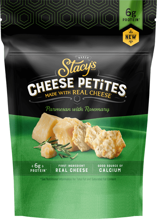 Bag of Stacy's® Cheese Petites® Parmesan with Rosemary
